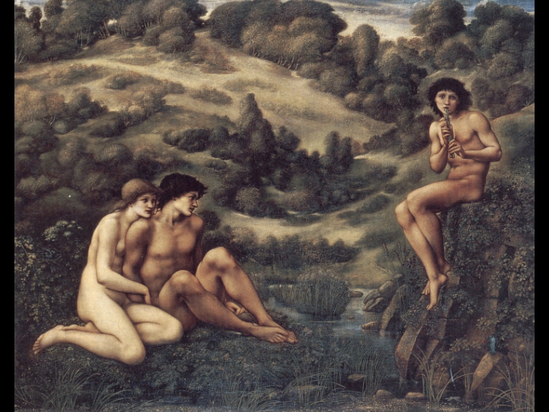 Burne-Jones Edward Coley - Le jardin de Pan.jpg